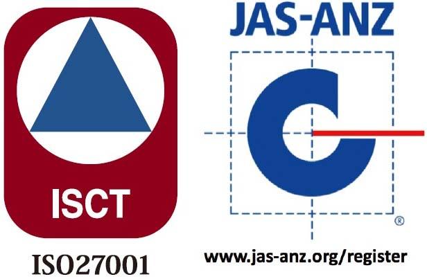 ISCT ISO27001 JAS-ANZ www.jas-anz.org/register